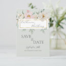 Search for gold floral save the dates Modern