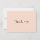 Search for peach thank you cards Typography