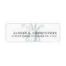 Search for surfer return address labels Vintage