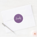 Search for purple name tags stickers Script
