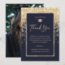 Search for blue graduation thank you cards Gold