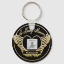 Search for heart wing rounded key rings Funeral