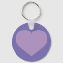 Search for purple love key rings Heart
