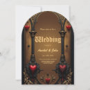 Search for gothic love invitations Hearts
