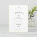 Search for monogram wedding menus Modern