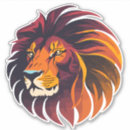 Search for lions mane stickers Lion king