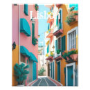 Search for lisbon travel posters Illustration