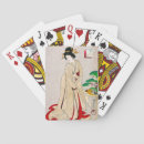 Search for geisha playing cards Oriental