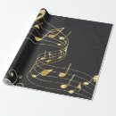 Search for musical wrapping paper Modern