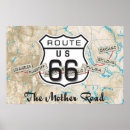 Search for route map posters America