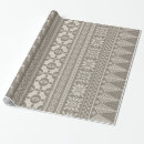 Search for fair isle wrapping paper Reindeer