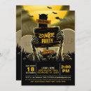 Search for zombies halloween invitations Zombie halloween party