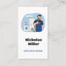 Search for appliance business cards Refrigerator