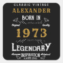 Search for birthday 1973 stickers Retro