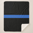 Search for thin blue line blankets Flag