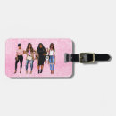 Search for african american luggage tags Pink