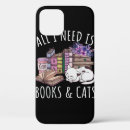 Search for book lovers iphone cases Cat