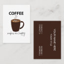 Search for beans chubby business cards Restaurant