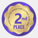 Search for competition stickers 2nd place