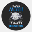 Search for i love math stickers Mathematician