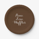 Search for waffle paper plates Fun