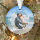Search for beach engagement christmas tree decorations Couple