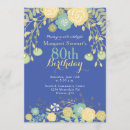 Search for royal blue and yellow invitations Floral