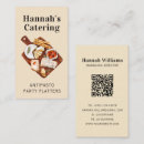 Search for food platter business cards Customer