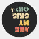 Search for snow ski stickers Skier