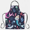 Search for narwhal aprons Watercolor