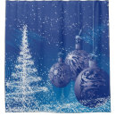 Search for blue christmas shower curtains Elegant