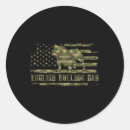 Search for patriotic dog stickers Golden retriever