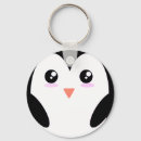 Search for cartoon penguin key rings Kawaii