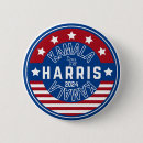 Search for president campaign badges Kamala for president