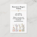 Search for aromatherapy business cards Holistic