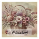 Search for fall flower posters Watercolor