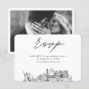 Search for engagement party rsvp cards Black and white