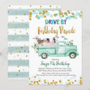 Search for social distancing birthday invitations Car parade