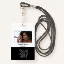 Search for company id badges Black