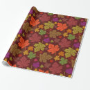 Search for maple wrapping paper Fall foliage