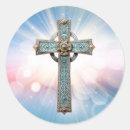 Search for ornate cross stickers Christian