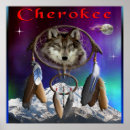 Search for native north american posters Cherokee