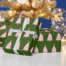 Search for forest green christmas wrapping paper Pink