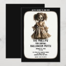 Search for doll party invitations Horror