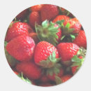 Search for fresh strawberries stickers Food