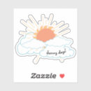 Search for bright yellow sun stickers Cheerful