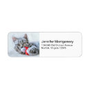 Search for family pet return address labels Photograph