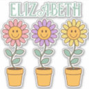 Search for pink flower pot stickers Purple