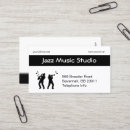 Search for jazz business cards Trumpet