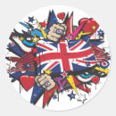 Search for london flag stickers English
